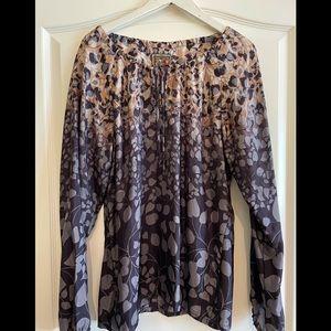 Johnny Was silk blouse